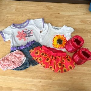 Build-A-Bear Outfits with accessories